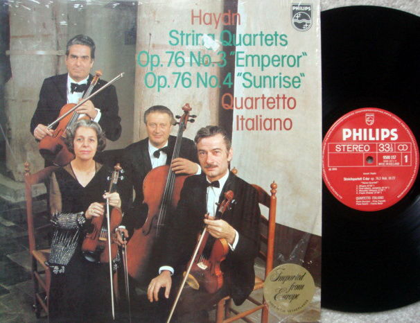 Philips / QUARTETTO ITALIANO, - Haydn String Quartets N...