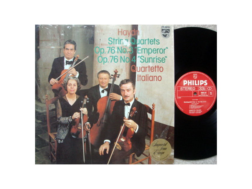 Philips / QUARTETTO ITALIANO, - Haydn String Quartets No.3 & 4,  NM!
