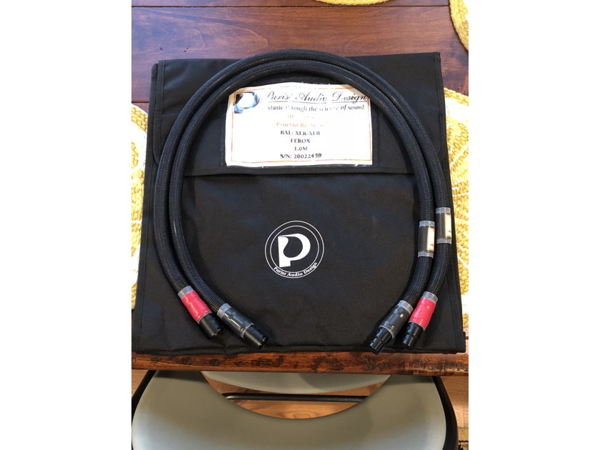 Purist Audio Design Musaeus 1.0 Meter Balanced cables Praesto Revision