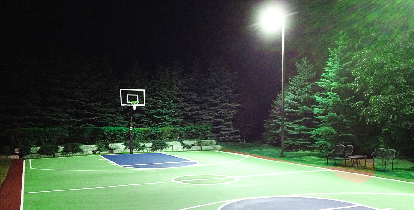 Onforu Outdoor Basketball LED Flood Light Fixtures