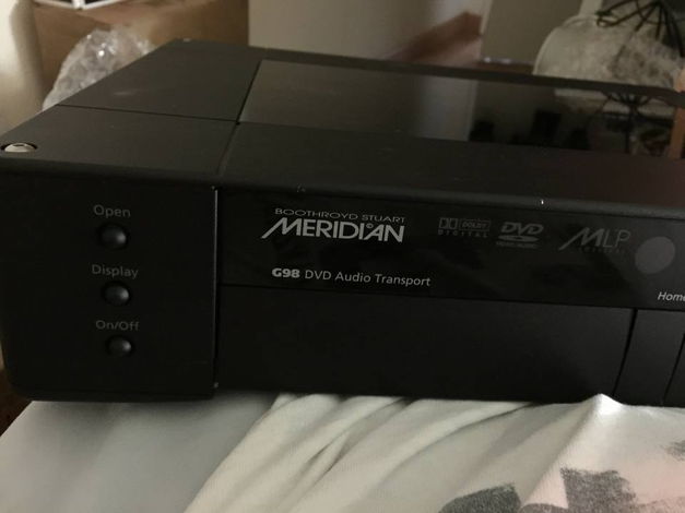 Meridian G98 CD/DVD Audio Transport MSRP $4500
