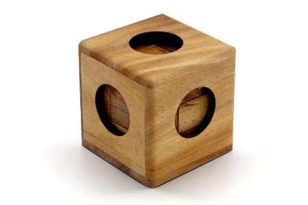 Wooden brain teaser puzzle gift box - 9 individual mechanical puzzle set in own box - Image 12