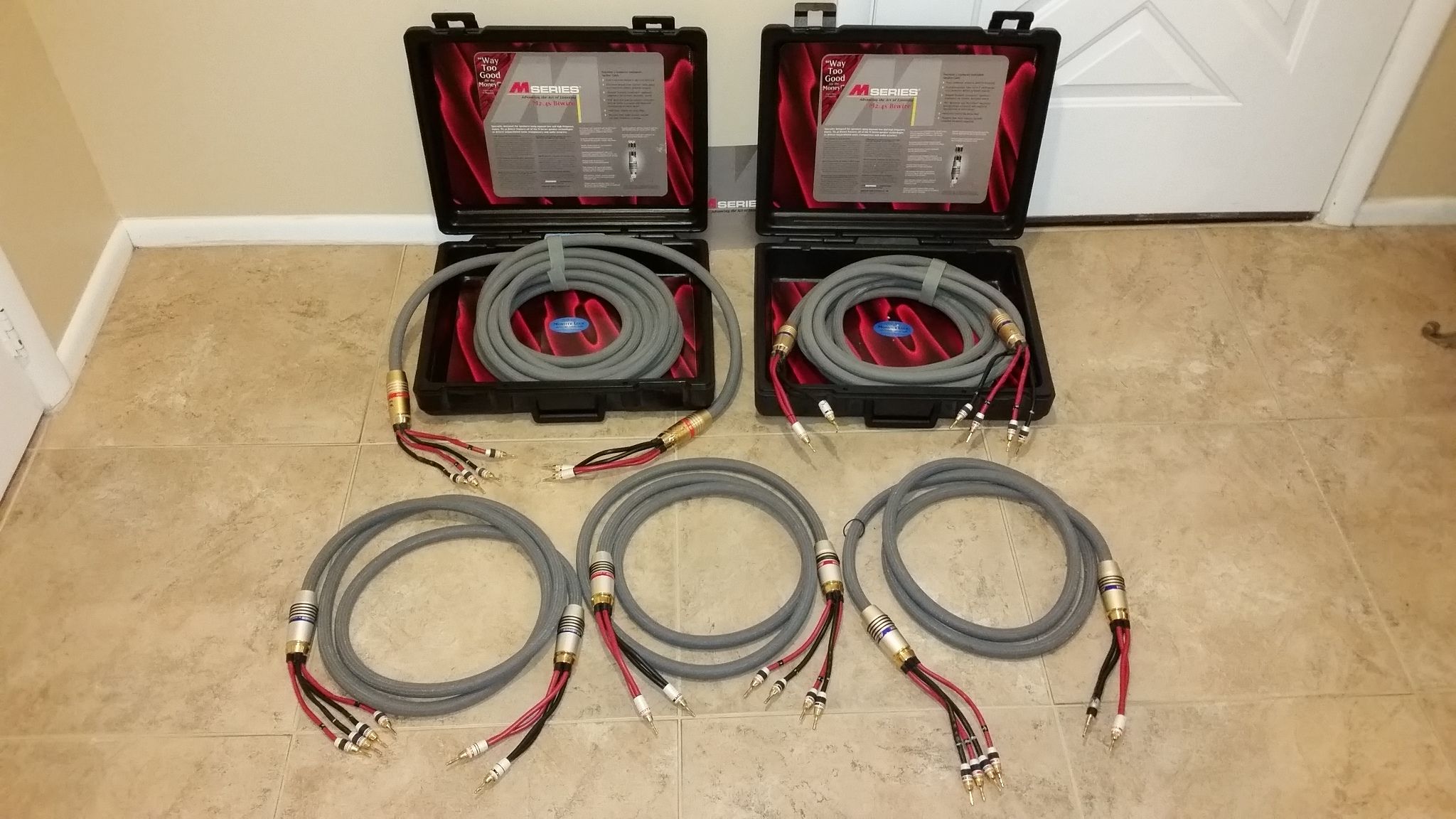 MONSTER CABLE M 2.4S M-SERIES BI-WIRE SPE For Sale | Audiogon
