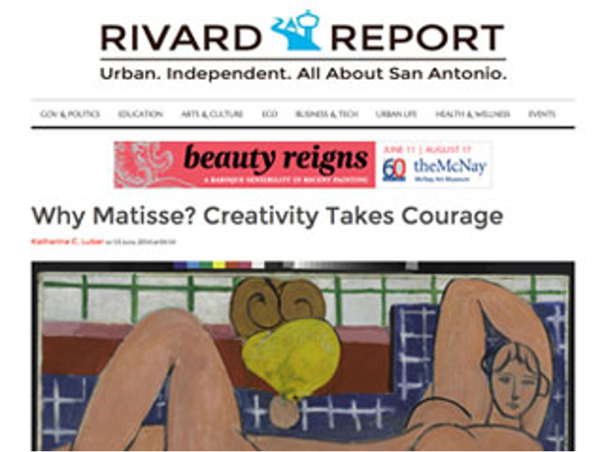 Matisse, Rivard Report