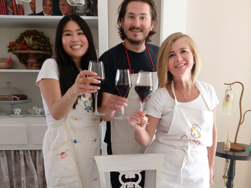 Cooking Classes Bagheria: Course of fresh pasta, traditional Sicilian sweets.