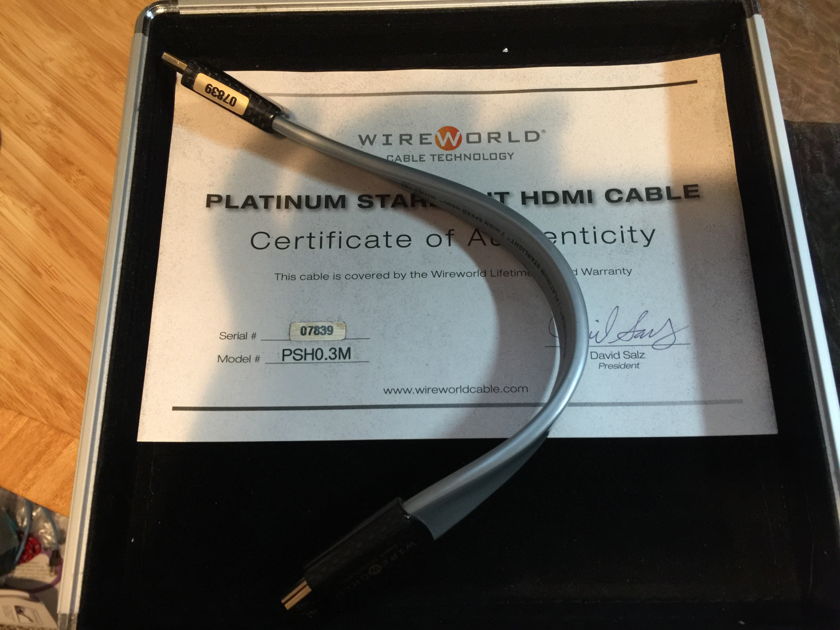 Wireworld Platinum Starlight 7 Digital Cable 0.3M