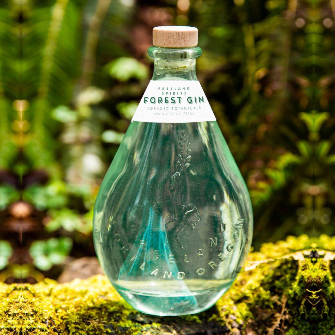 Bottle of Freeland Forest Gin