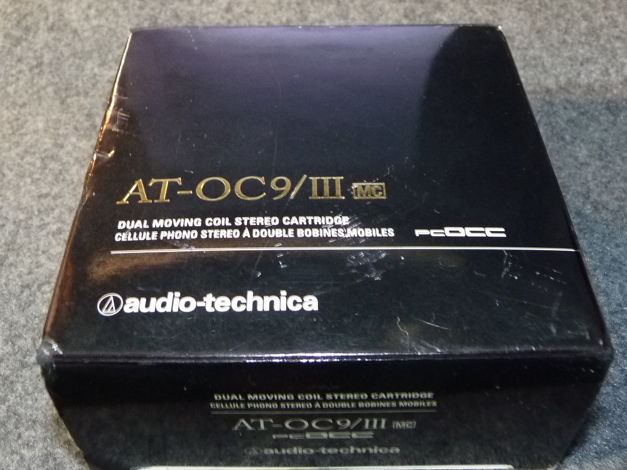 Audio Technica OC-9 MKIII  PCOOC cartridge MC low hours...