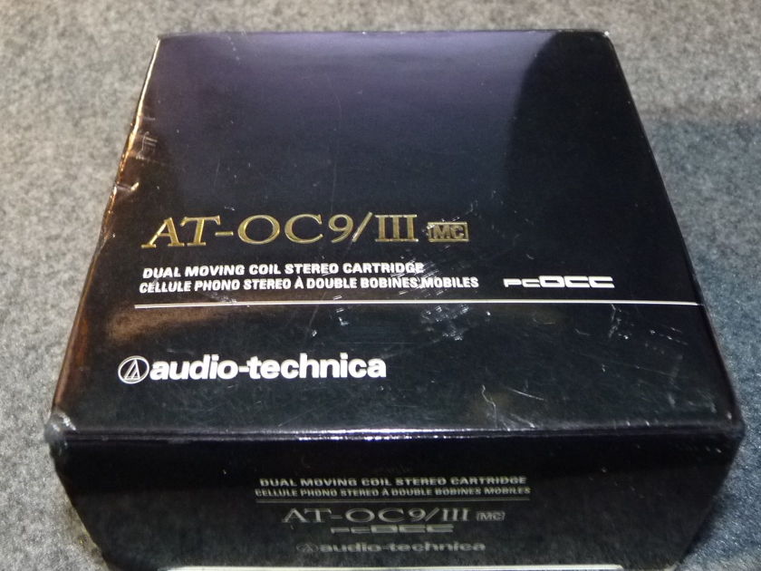 Audio Technica OC-9 MKIII  PCOOC cartridge MC low hours perfect