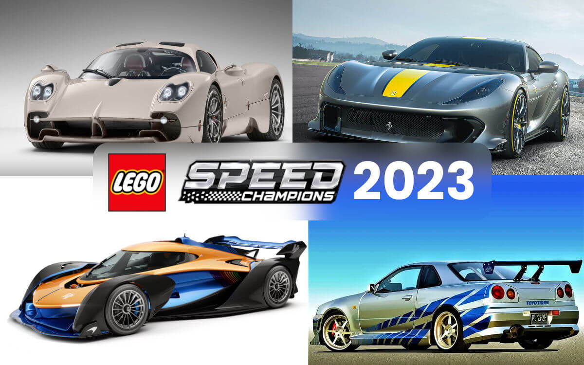 LEGO Speed Champions 2023 sets preview
