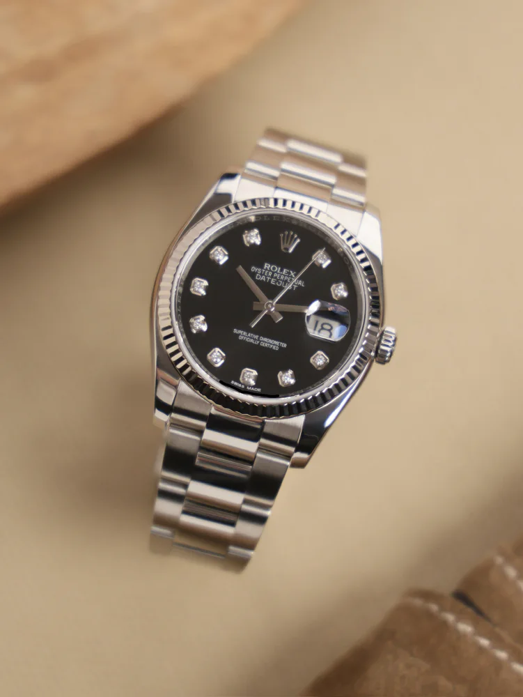 Datejust 36 Oyster Black Diamond Dial