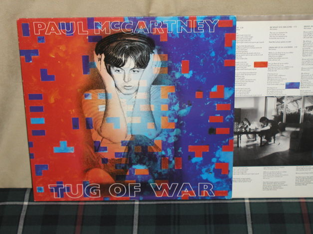Paul McCartney - Tug Of War UK (English) Orig LP