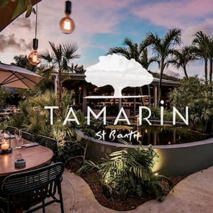 Dinner at Le Tamarin, St. Barth