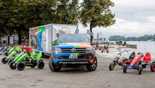 gokart team kinderevents mobil