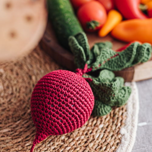 VEGETABLES crochet  pattern 5 in 1: cabbage, beet, onion, carrot and potato. Crochet food set pattern.  Farmer's Market crochet patterns PDF