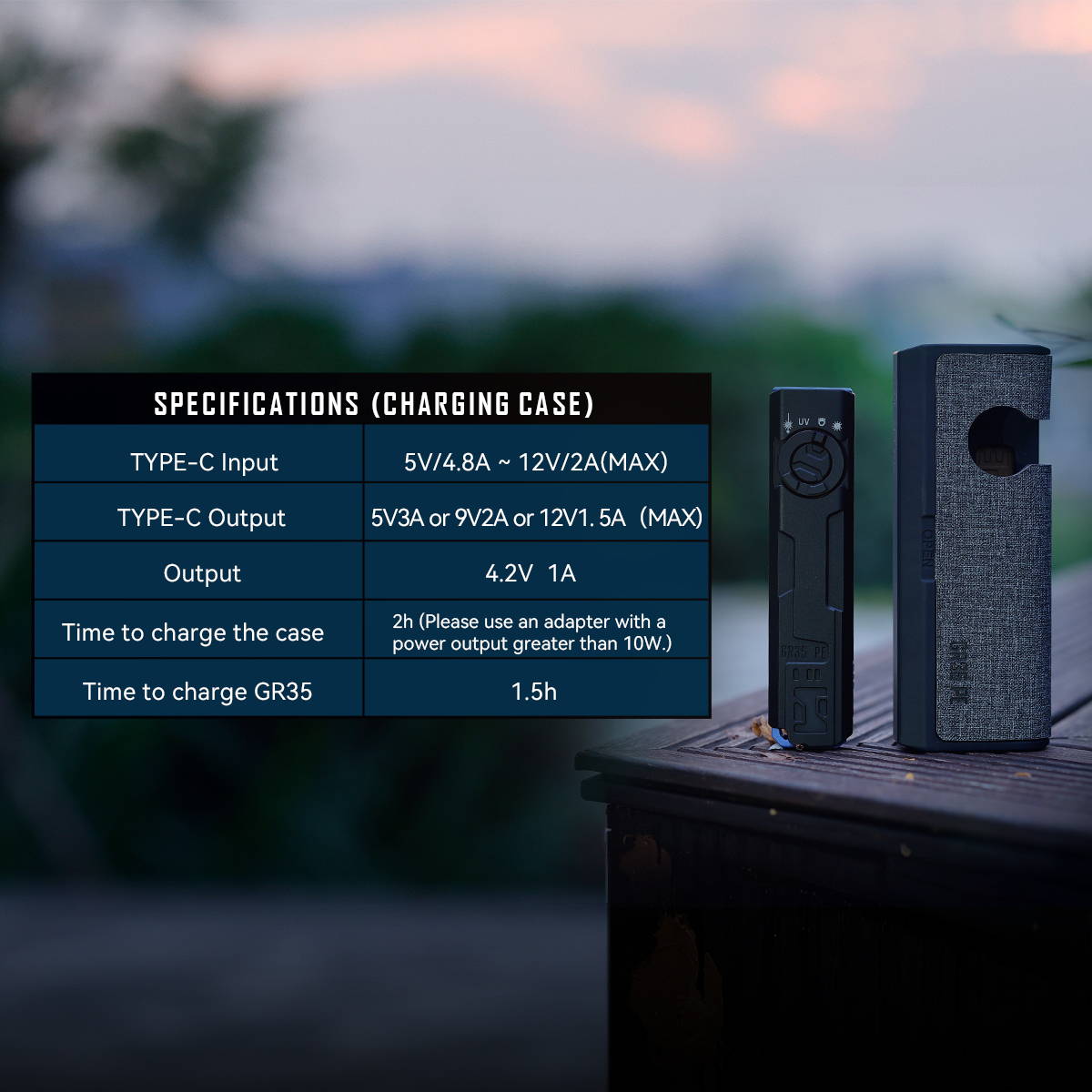 Flashlight Charging Box