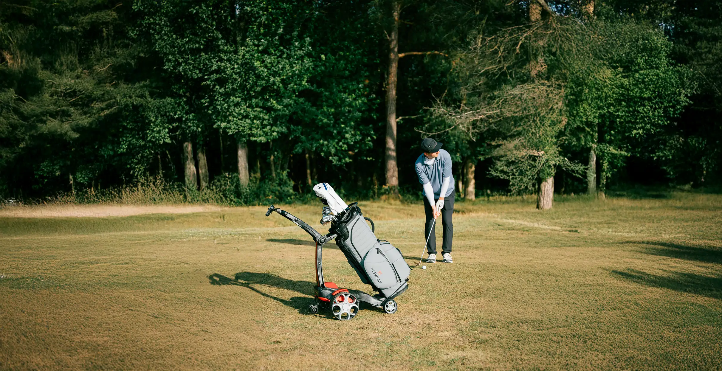 Don't miss right, the course is home to a fully operational quarry