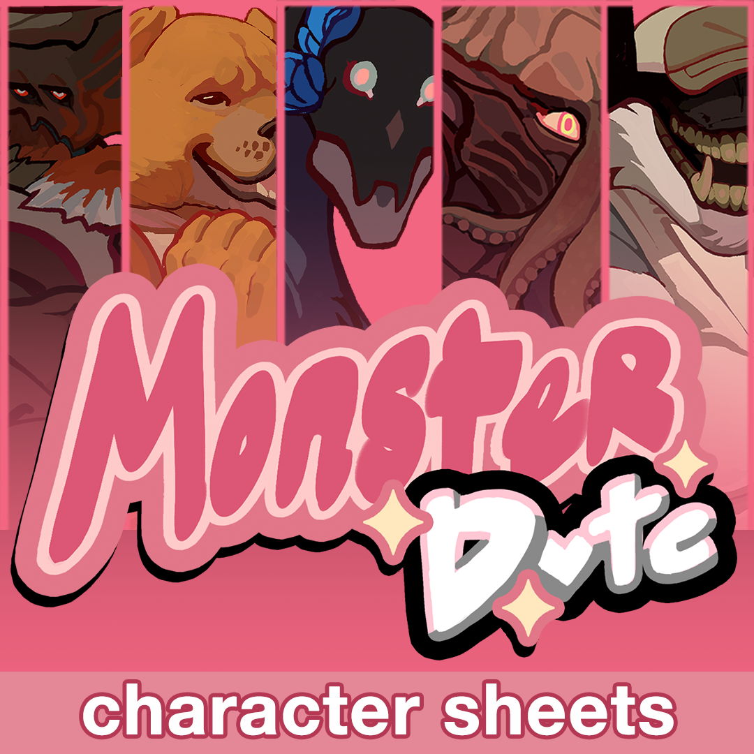 Image of Monster Date (Character lineup & sheets)