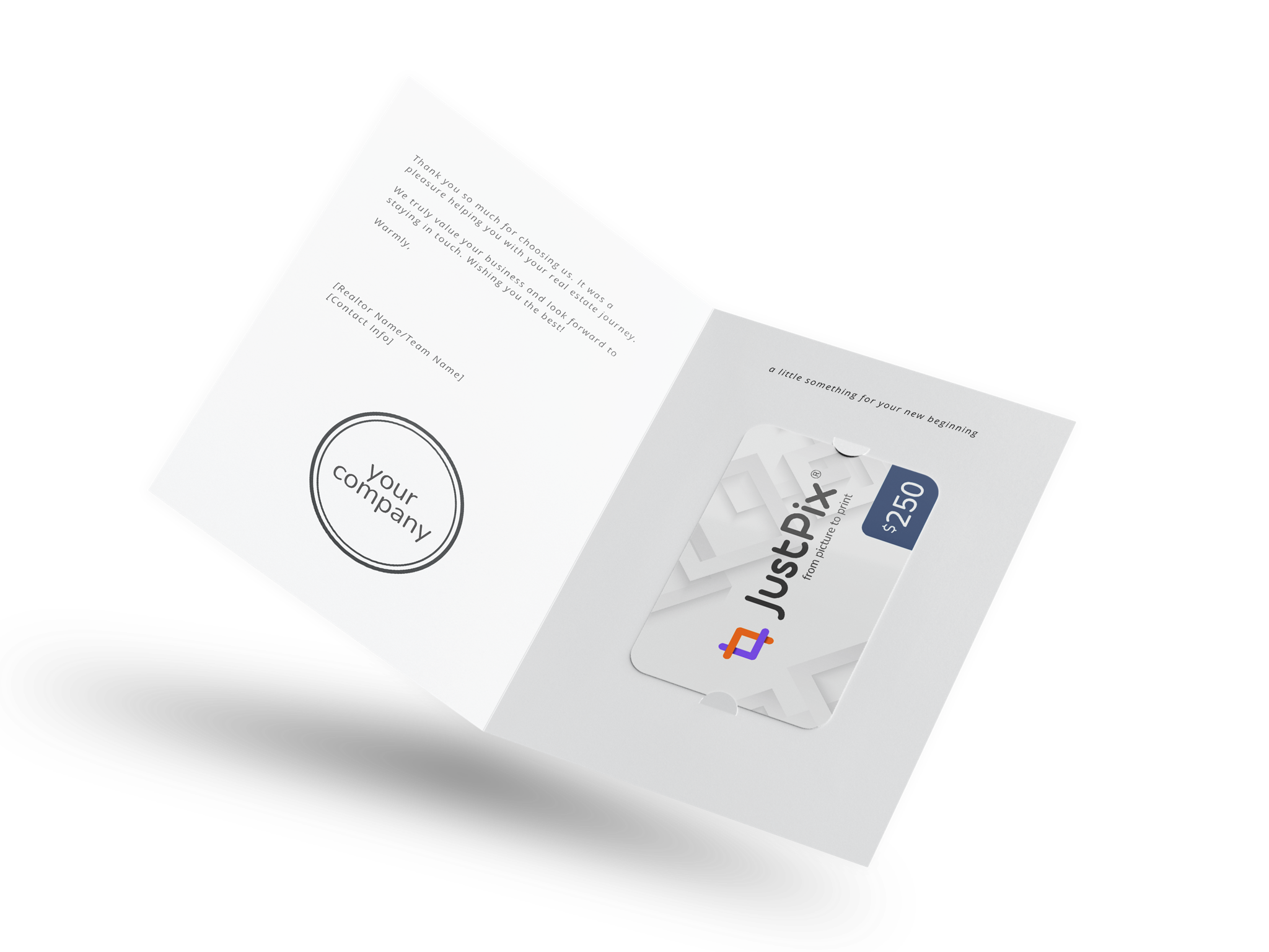 Branded card carrier