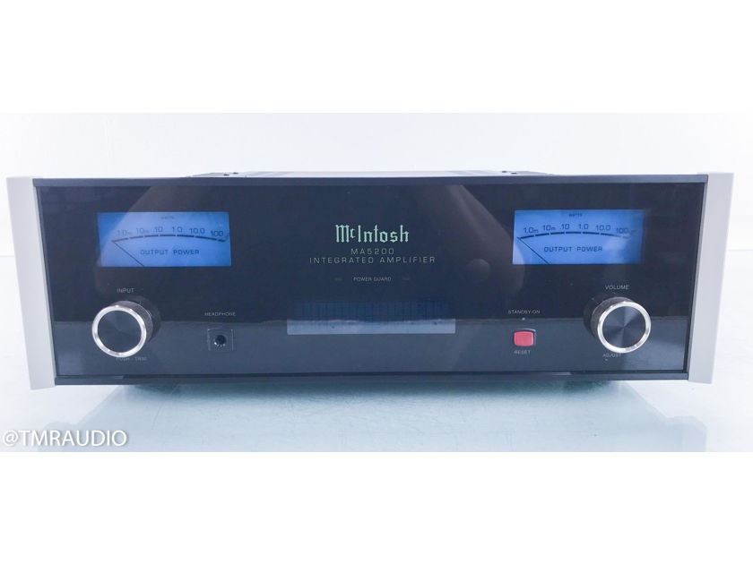 McIntosh MA5200 Stereo Integrated Amplifier; MA-5200; MM Phono (16832)