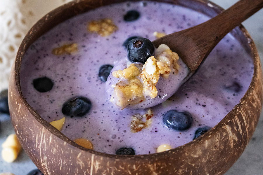 keto blueberry smoothie