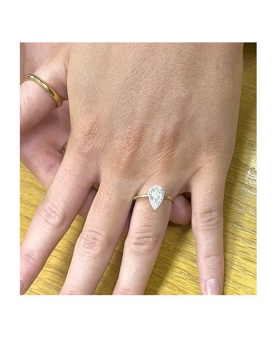1.65 Carat E/VS1 Pear Shape Diamond