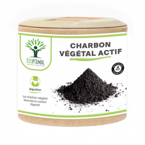 Charbon Végétal Activé Biologique 60 g - Confort digestif