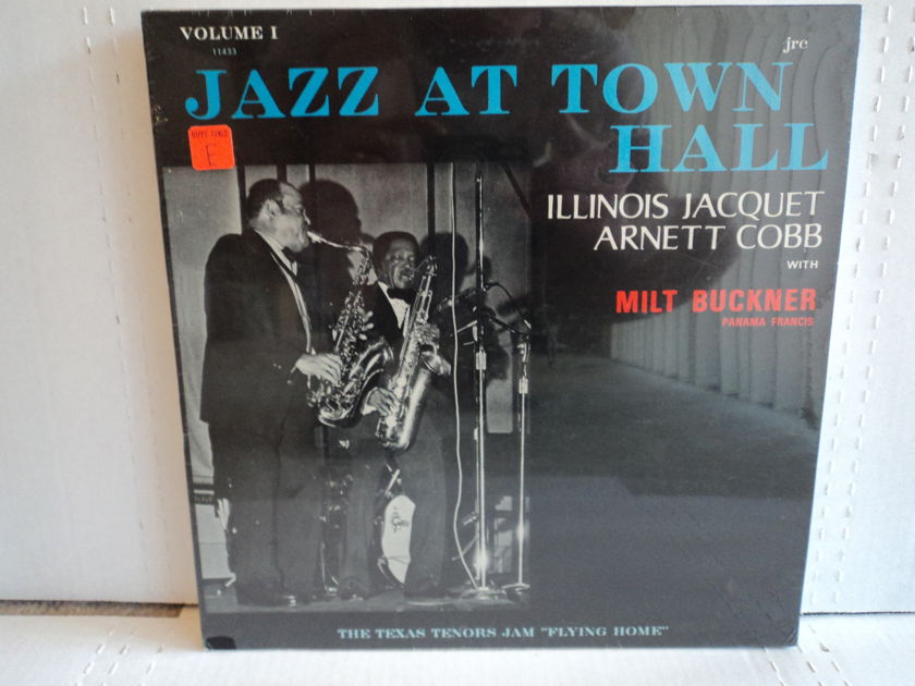 Illinois Jacquet Arnett Cobb with Milt Buckner - Jazz At Town Hall Volume 1 Rare Sealed