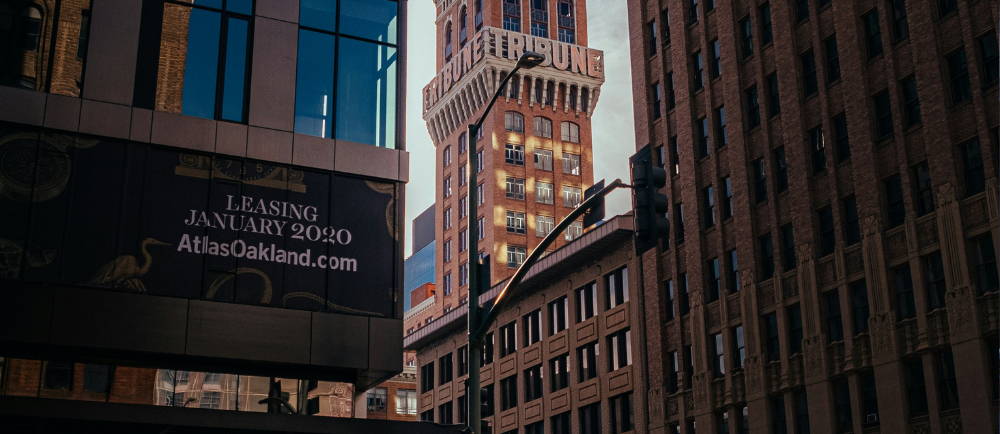 a building in dowtown Oakland