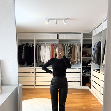 Pantalon cuir ZARA