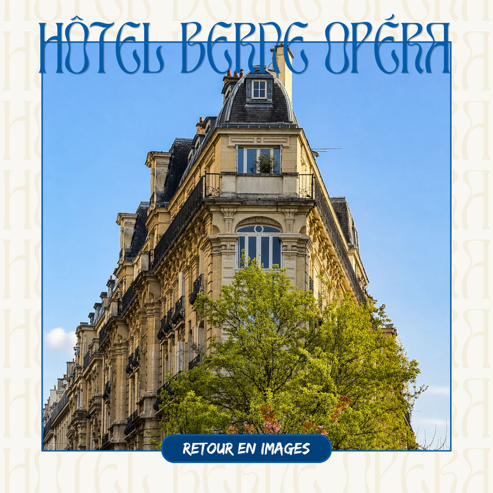 Hôtel Berne Opéra : L'excellence HERVE ENTREPRISE prend forme à Clichy à Clichy