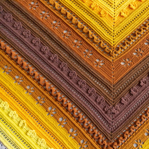 Golden Harvest Shawl