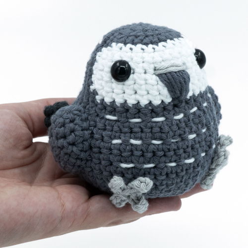 Amigurumi Cinza Africano