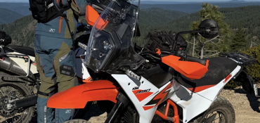 2025 KTM 390 ADVENTURE R motorcycle for rent near Carmichael , CA