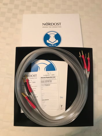 Nordost Tyr 2  Speaker Cable - Bananna - 2.5M