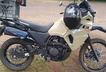 2022 KAWASAKI KLR650 ABS motorcycle for rent near Kilauea, HI