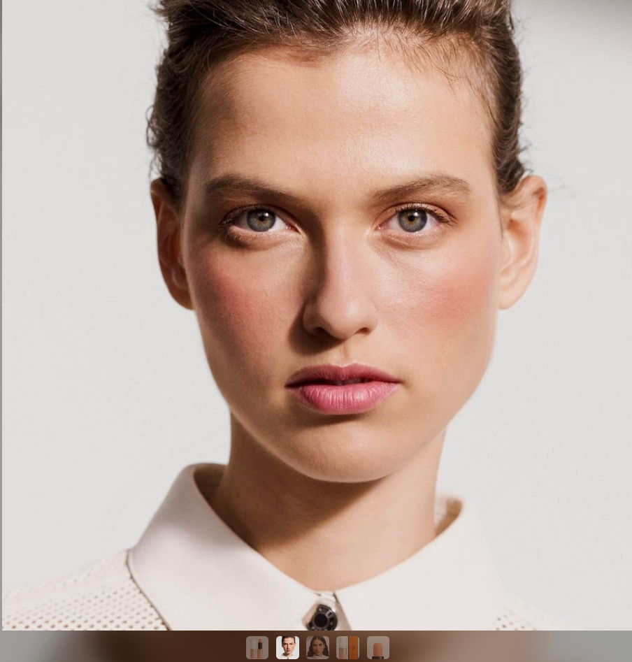 Rose Hermès, Rosy lip matte enhancer, Rose Abricoté - Image 2