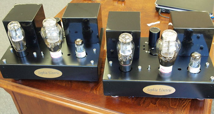 Sophia Electric 91-01 300B Mono-block  tube amplifiers,...