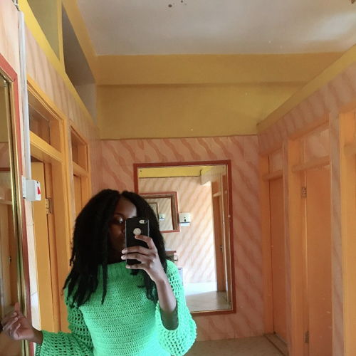 Groene Goblin Crotchet-jurk