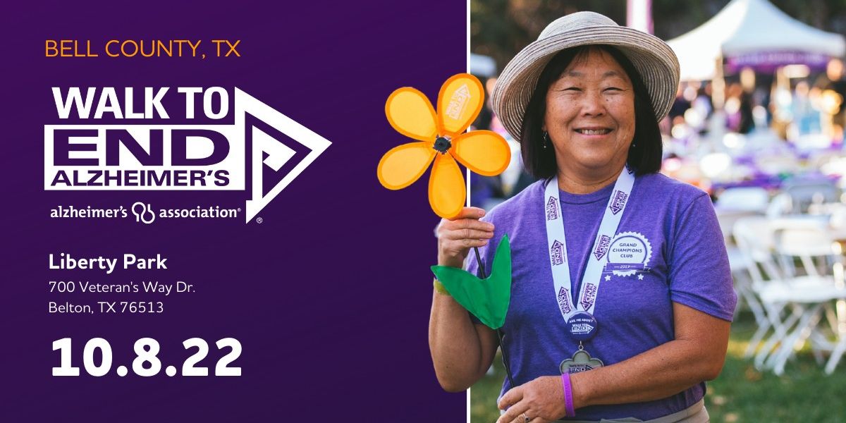 2022 Walk to End Alzheimer's - Bell County promotional image