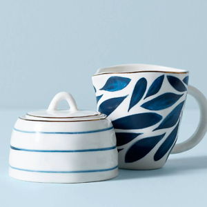Blue Bay 2-piece Creamer & Sugar Bowl Set