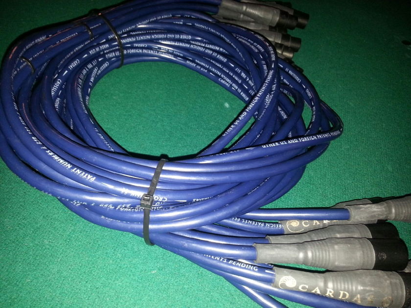 Cardas  Crosslink 1I XLR cables
