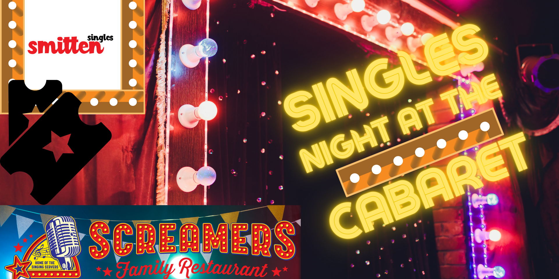 Lincoln Singles Night at the Cabaret promotional image