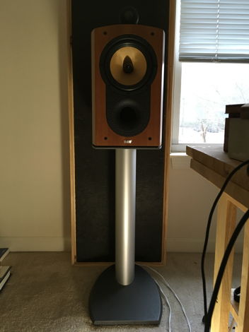 Left speaker and stand