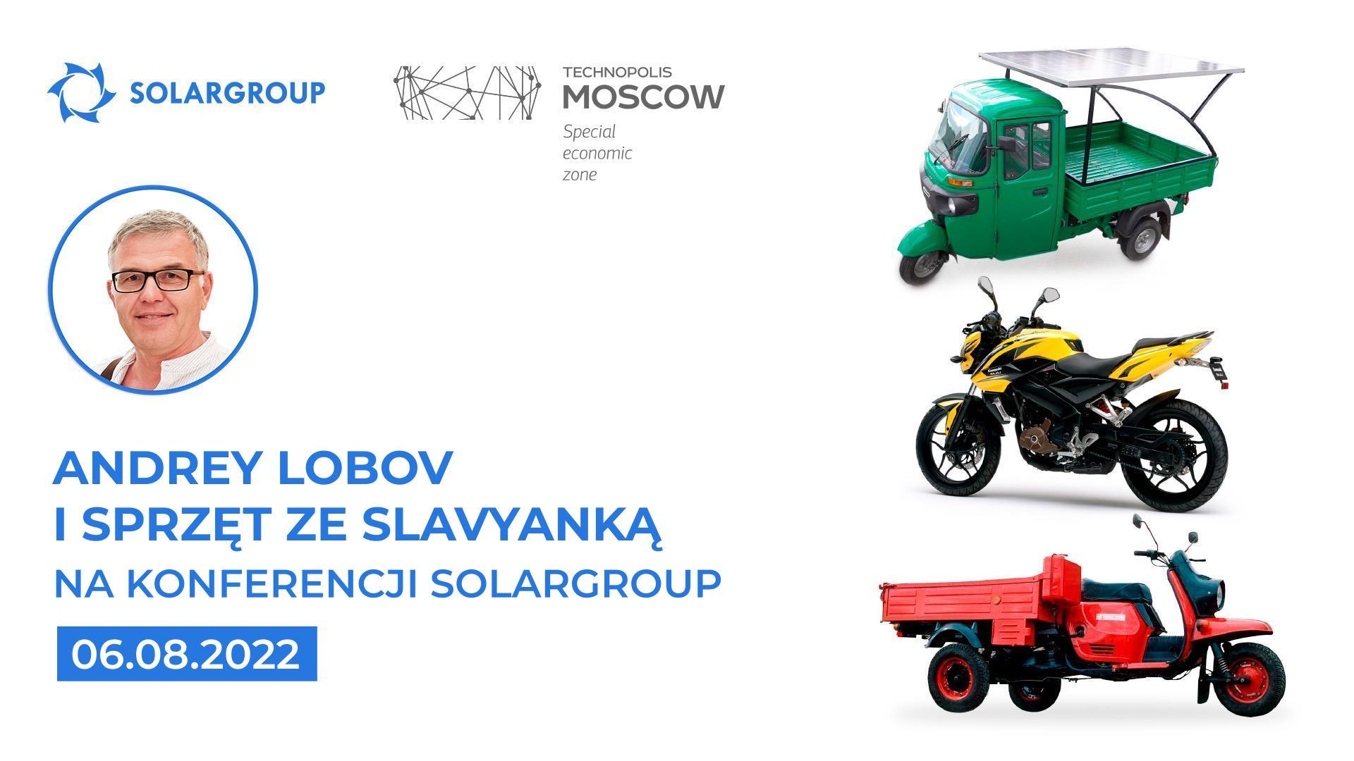 Andrey Lobov i salon sprzętu ze Slavyanką