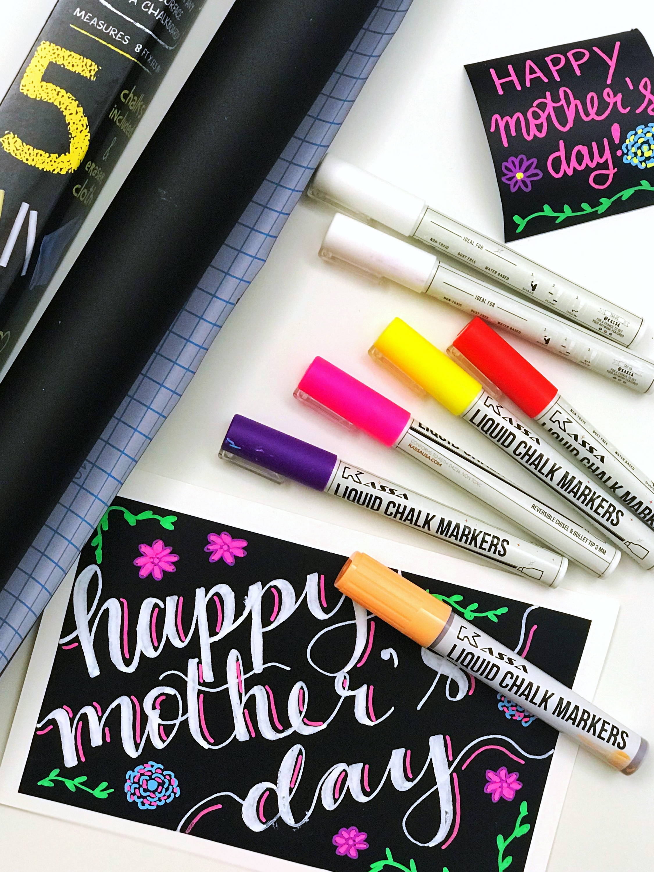 DIY Chalkboard Mother's Day Card – Page 2