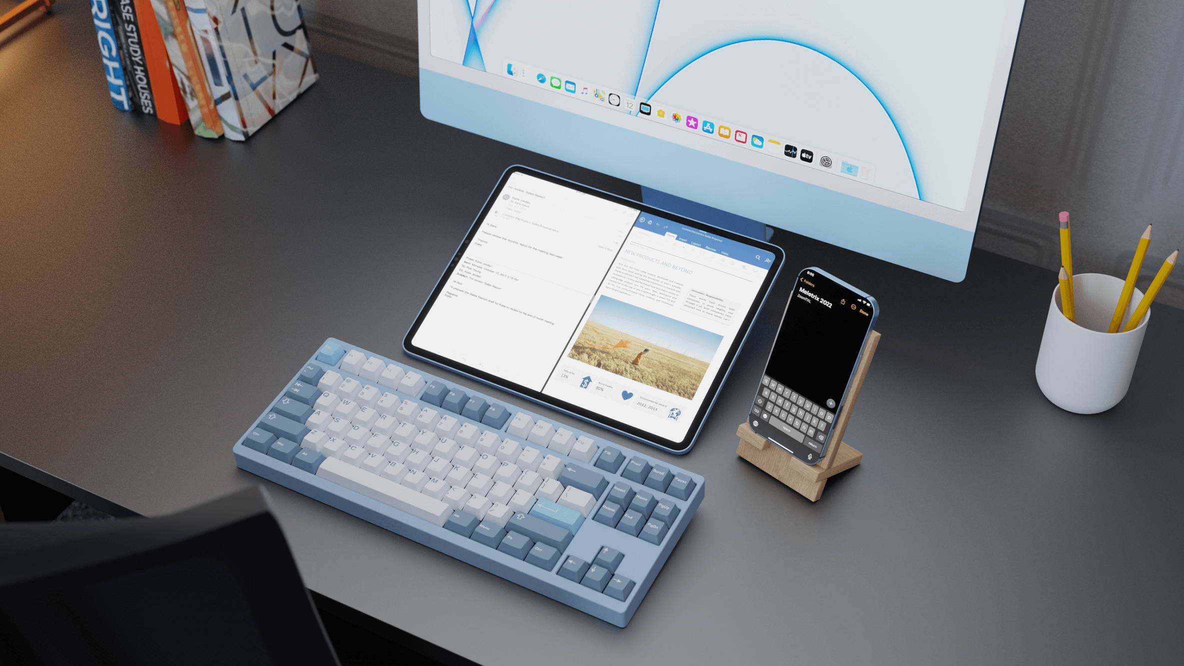 Meletrix ZOOM TKL 試打のみ PVD＋内部配重 真鍮PC FR4