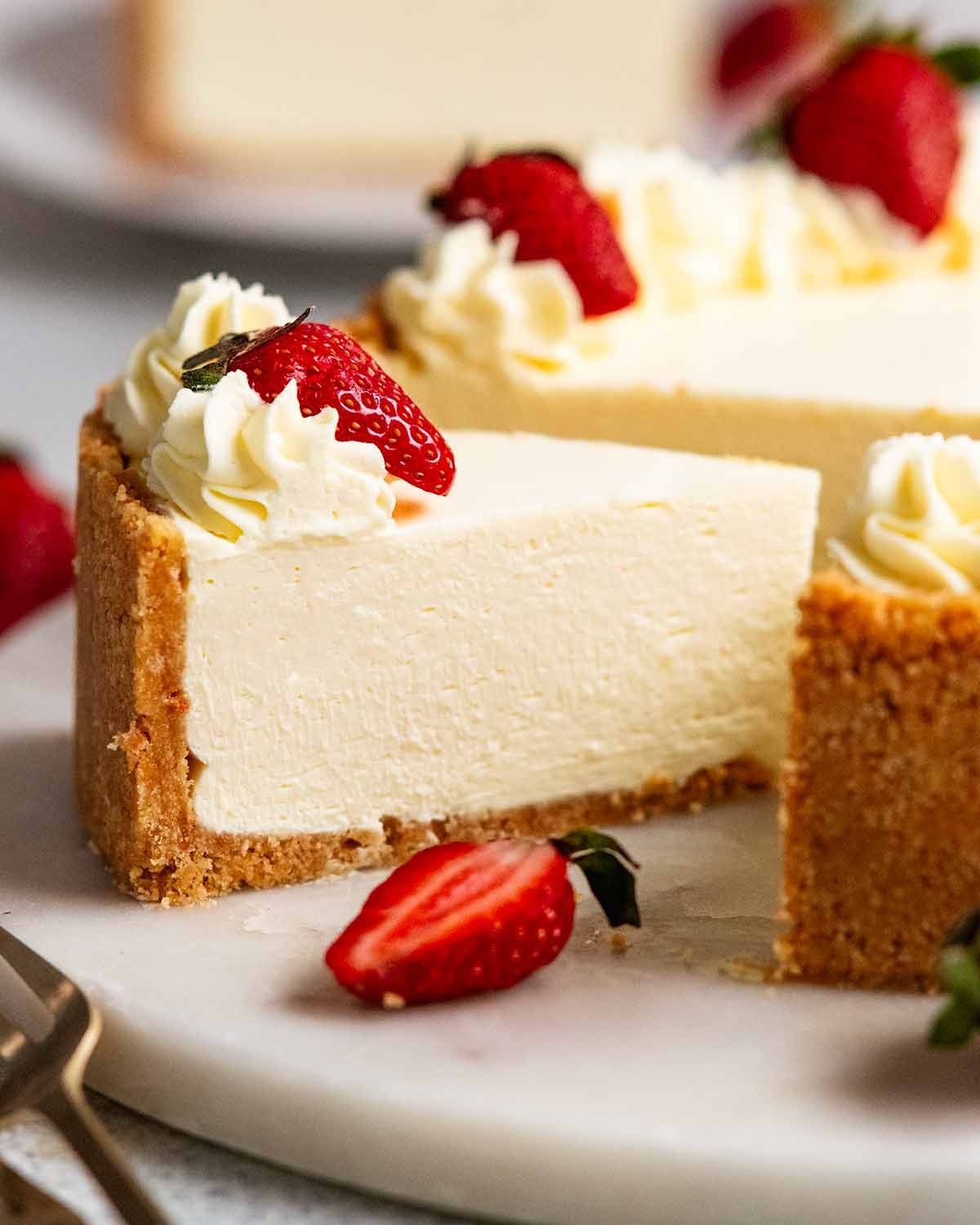 No bake cheesecake - RecipeTin Eats