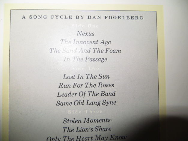 DAN FOGELBERG - THE INNOCENT AGE 2 record set