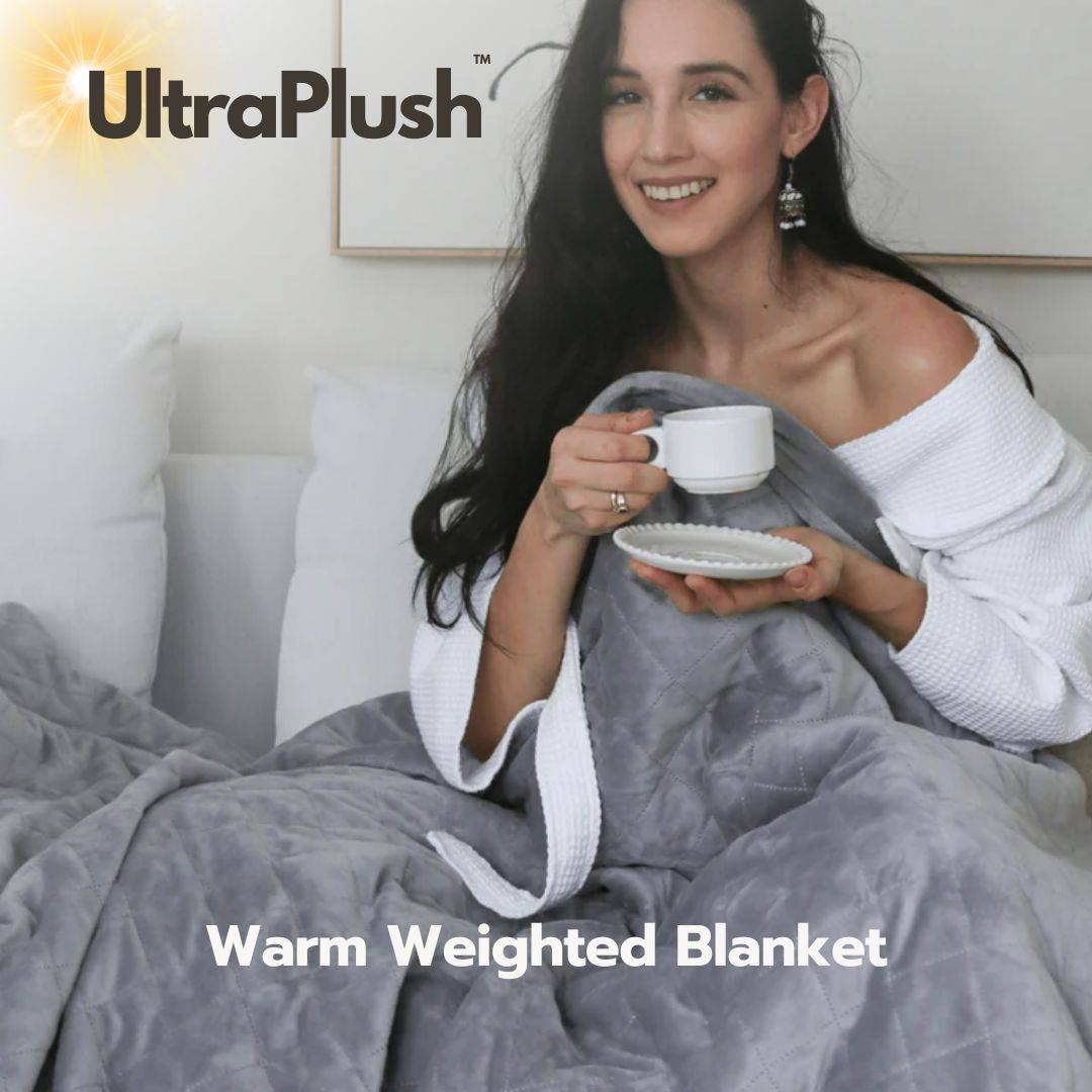 Shop UltraPlush™ Warm Weighted Blanket